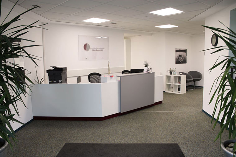 Praxis für Physiotherapie, Edith Sommerfeld, unsere Rezeption Rezeption - Praxis Sommerfeld - Bobingen